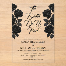 Boda gótico de Halloween