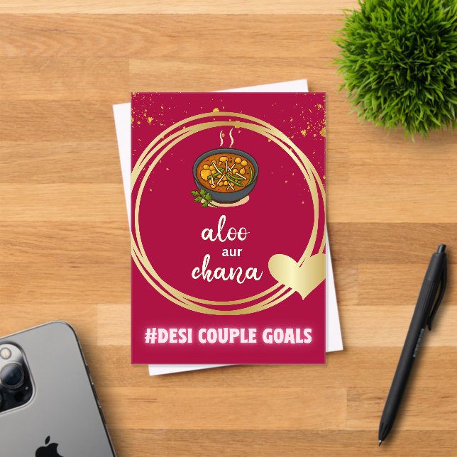 Invitaciones Acrílicas Boda indio paquistaní Desi Rótulo de comida Mehndi (Insitu (Tarjeta de Invitación))