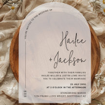 Boda minimalista Diseño de Lujo Sencillo y Moderno