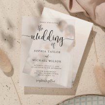 Boda Negra de Escritura Contemporánea con Estilo