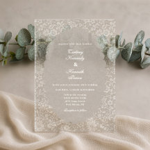Boda Romántica Marfil Elegante Vintage en Encaje B