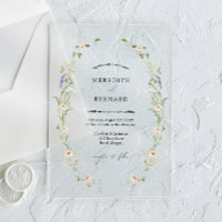 Boda Simple de Flores Silvestres Rústicas Vintage