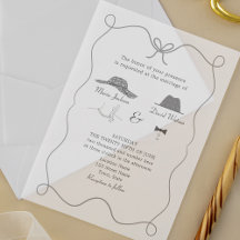 Boda Única Dibujada a Mano