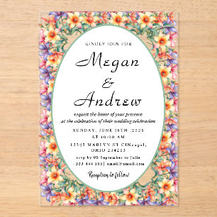 Invitaciones acrílicas bodas