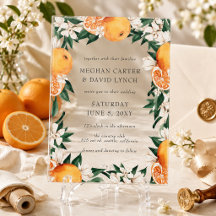 Bodas Botánicas de Citricos Flor de Naranja