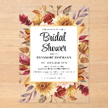 Caída Floral Bridal Shower