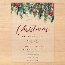 Celebración de la fiesta de Navidad corporativa de