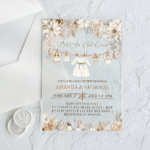 Chica bebé está frío fuera de Baby Shower