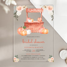 Chorro de Novia del Mercado de Calabaza Floral de 