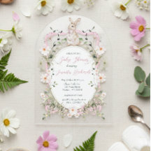 Conejito de bebé con cinta floral rosa para baby s
