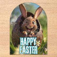 Conejo feliz de Pascua