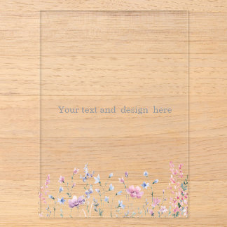 Invitaciones Acrílicas crea tu propio blanco personalizable