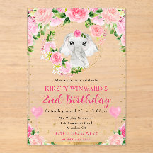 Cumpleaños infantil de elefante de jungla lindo ac