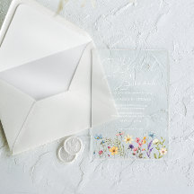 Desayuno Bridal con Flores Silvestres Coloridas y