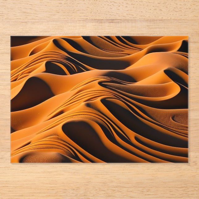 Invitaciones Acrílicas Desert Harmony (Anverso)