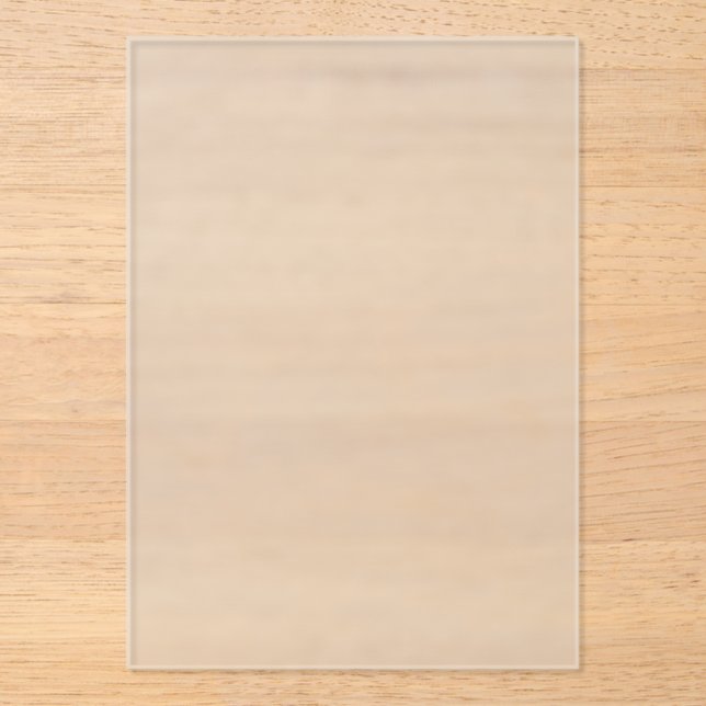 Invitaciones Acrílicas Design Your Dream - Frosted (Anverso)