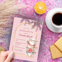Despedida de soltera con té en el jardín caprichos