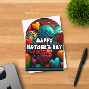 Invitaciones Acrílicas Día de la Madre Family Keepsake