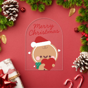 Invitaciones Acrílicas Divertido Simple Divertido Feliz Navidad