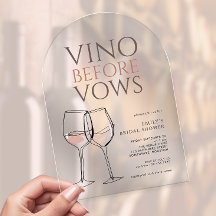 Doodle Ilustración Vino Antes de los Votos Despedi