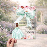 Dress de florales de arcoiris verde menta suave Qu