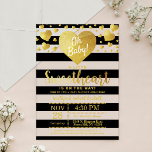 Invitaciones Acrílicas Dulce Corazoncito Baby Shower del Día de San Valen