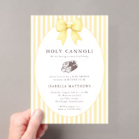 Dulce de Cannoli Sagrado Baby Shower 