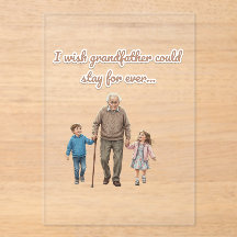Dulce ilustración abuelo y nietos
