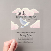 Dulce Nube de Cielo para Baby Shower