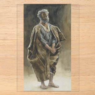 Invitaciones Acrílicas El apóstol San Pedro por James Tissot 