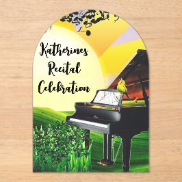 INVITACIONES ACRÍLICAS ¡EL CANARIO EN SUNRISE!