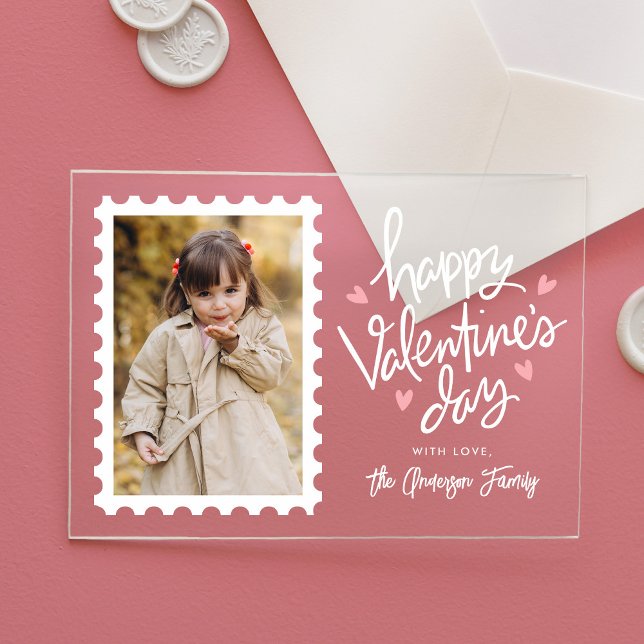 Invitaciones Acrílicas El día de San Valentín fotográfico de estampado de (Subido por el creador)