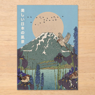 Invitaciones Acrílicas El hermoso paisaje
