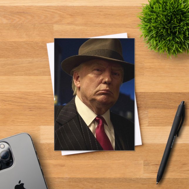 Invitaciones Acrílicas El padrino de América Don J. Trump (Insitu (Tarjeta de Invitación))