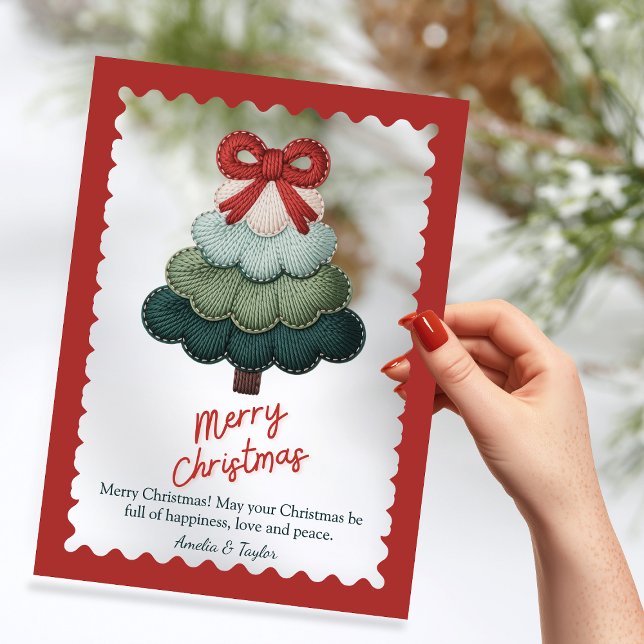 Invitaciones Acrílicas Elegant blue christmas tree personalized (Subido por el creador)