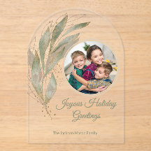 Elegante acuarela dorada Festividad de foto botáni