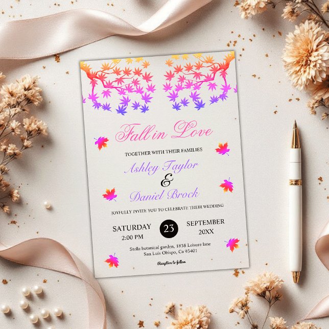 Invitaciones Acrílicas Elegante color neón nubes brillantes casamiento ot (Subido por el creador)