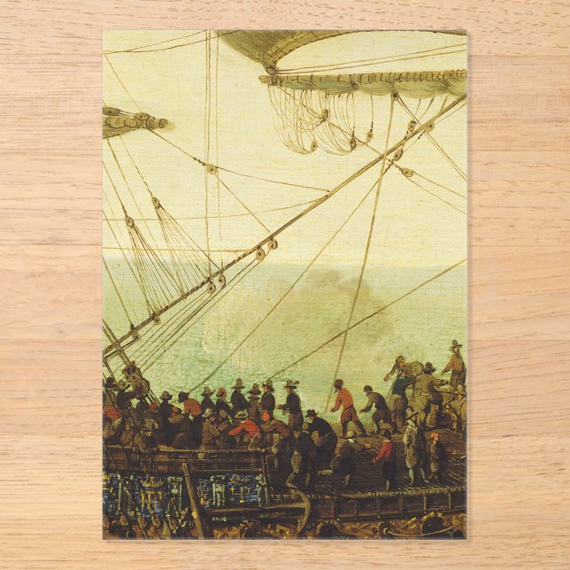 Invitaciones Acrílicas Embarcadura del Palatino Elector (Anverso)