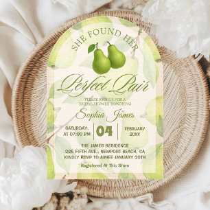 Invitaciones Acrílicas Encontró Su Perfecto Oso Elegante Ducha Bridal