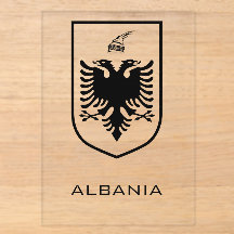 Escudo Nacional de Albania Tinta de Patrimonio
