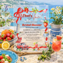 Eso es Amore Caprichoso Bridal Shower Italiano