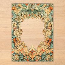 Exceso de acrílico intrincado de Motif Filigree