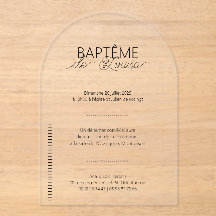 Faire-Part de Baptême Louisa