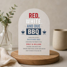 Fiesta de Baby Shower Moderna "Rojo Blanco y a Pun
