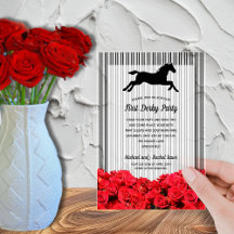 Fiesta Derby de Caballo de Carreras y Rosas