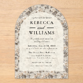 Invitaciones Acrílicas Gardenias Atemporales Inspiran Boda Elegante