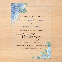 Hydrangea watercolor | wedding 