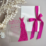 Invitaciones Acrílicas Impresionante vestimenta rosa Fiesta 30 de cumplea<br><div class="desc">Espectacular vestido rosa 30 cumpleaños Fiesta invitaciones acrílicas Ver muchas más variaciones en nuestra colección a continuación</div>