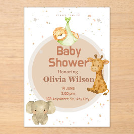 Invitaciones Acrílicas invitation