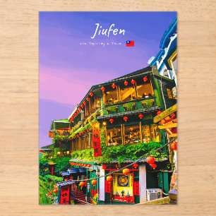 Invitaciones Acrílicas Jiufen, Taiwán - Antigua Casa de Té